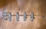 Chemglass 4-PLACE Gas Manifold, Stopcock CG-1814-01. Fixed Price $99.99.