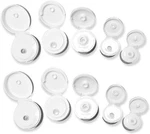 10-PACK Bottle Emptying Cap Kit With 5 Sizes Reusable, Leak-proof, Flip Top. Fixed Price $13.48.