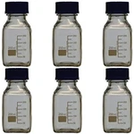 Karter Scientific 250ML Square Media Storage Bottle With Screw Cap (pack Of 6). Fixed Price $29.69.