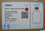Nest 708003 75CM Cell Culture Flask 5/PACK 100/CASE Vent Cap Canted Neck. Fixed Price $124.99.