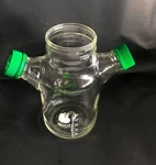 Bellco 1000 Ml 3-NECK Glass Spinner Flask With 2 Side Caps. Fixed Price $50.00.