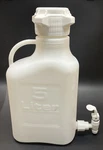 5L (1GAL) Hdpe Carboy Container W/83MM Cap & Spigot Pharma Grade Liquid Storage. Fixed Price $89.95.
