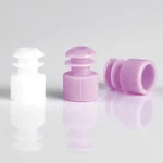 Globe Scientific 118127C Flange Cap, Clear, Polyethylene, PK1000. Fixed Price $20.39.