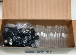 Tubes Corning 9825-20 Pyrex Test 125MM 25ML + Screw Caps 72/PC. Fixed Price $200.00.