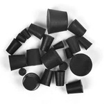 21 Pack Solid Rubber Stopper, Black Lab Plug, 000# - 8# Sizes Assortment, 11.... Fixed Price $11.94.