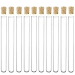16X125MM Test Tubes With Cork Stoppers, Borosilicate Glass, 14ML, Karter. Fixed Price $13.19.