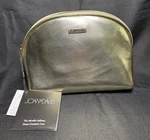 Joan & David The Metallic Saffiano Dome Cosmetics Case W/bottles Nwt (rc). Fixed Price $22.49.