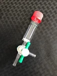 Chemglass 25ML Frit Solid Phase Peptide Synthesis Vessel GL25 T-bore. Fixed Price $103.99.