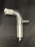 Chemglass Vacuum Take Off Adapter 24/40 Style Bent Joint CG-1050-01. Fixed Price $49.99.