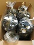 100 Growler Poly Seal Caps Fit 1/2 - Gallon Jug Draft Foam Liner Lot Pcs. Fixed Price $27.99.