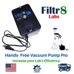 Fast Hands-free Vacuum Filtration Pump Pro Great For Small Labs FILTR8. Fixed Price $79.99.