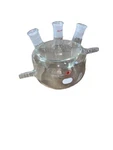Ace Glass 125ML 3-NECK Jacketed Reaction Vessel Used Laboratory. Fixed Price $138.76.