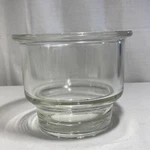 Corning Pyrex Glass 2.4L Small Desiccator Bowl Only Chipped. Fixed Price $40.00.