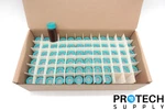 (69/BOX) Qorpak 36319-408 20 Ml 5 Dram Amber Sample Vials W/ Cap New. Fixed Price $120.00.