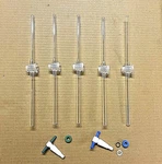 Pyrex Stopcocks 2MM Straight Bore 7282-2 Lot Of 5. Fixed Price $34.99.