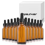 Yesker Amber Glass Bottles For Essential Oils With Eye Dropper 60 Ml (2.... Fixed Price $29.78.