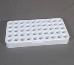 Nalgene 50-PLACE Cryogenic Vial Tube Rack 5030-0510 W Hex Base Grips Ex+. Fixed Price $34.00.
