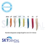 Wood Wedges Premier Dental Anatomically Carved Sycamore Choose Sizes 400/PK. Fixed Price $59.99.