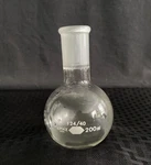 Kimble Kimax 24/40 200ML Glass Heavy Wall Round Bottom Flask 25285-200. Fixed Price $21.99.