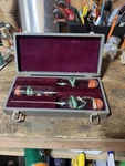 Antique American Glass Cased Hydrometer Set 19TH Century, Nautical Curio. Fixed Price $175.00.